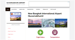 Desktop Screenshot of bangkokairportonline.com