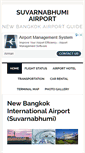 Mobile Screenshot of bangkokairportonline.com